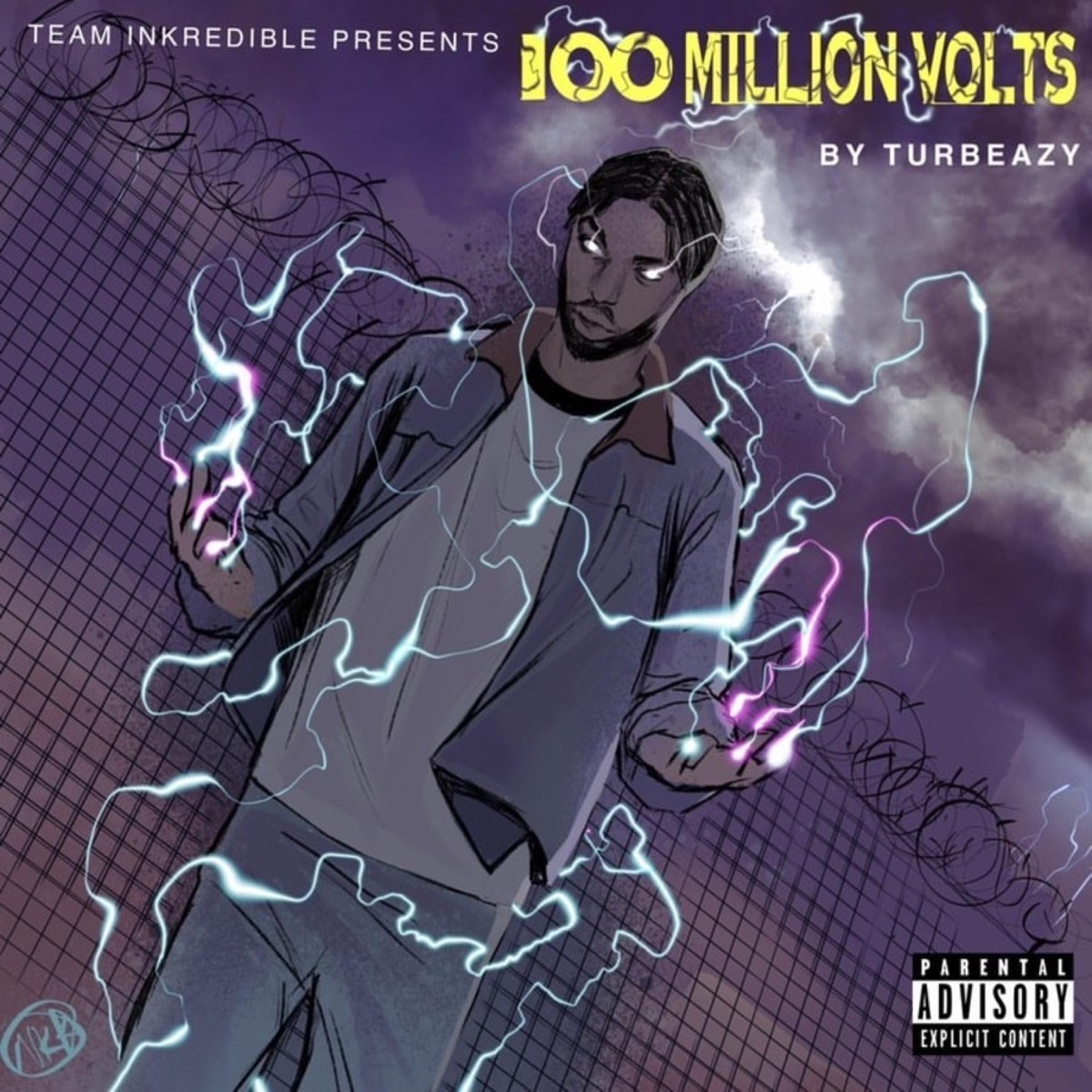 100 Million Volts by Turbeazy album cover
