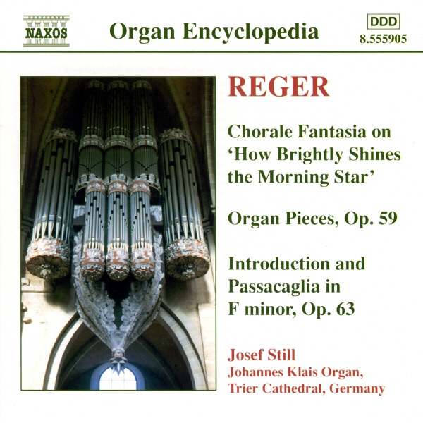 Reger: Organ Works, Vol. 4 by Josef Still album cover