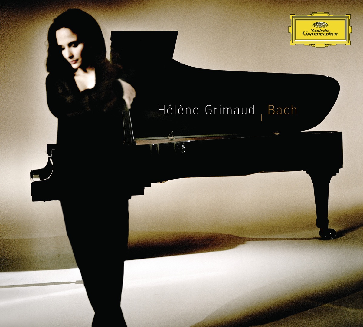 Bach by Hélène Grimaud album cover