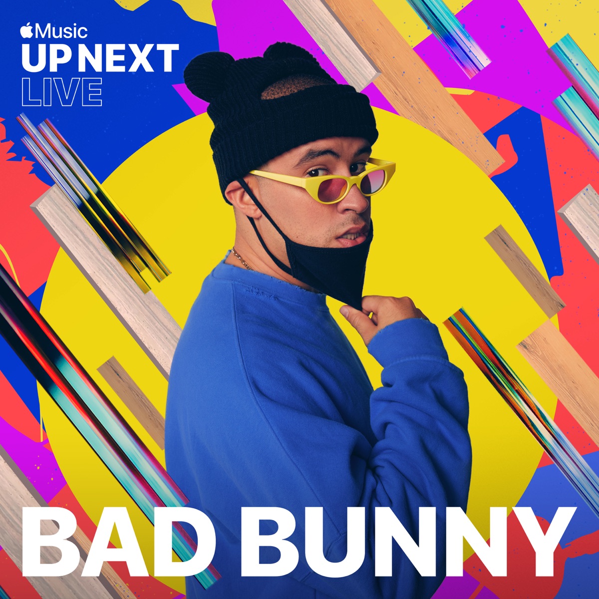 Up Next (Live From Apple Piazza Liberty) by Bad Bunny album cover artwork