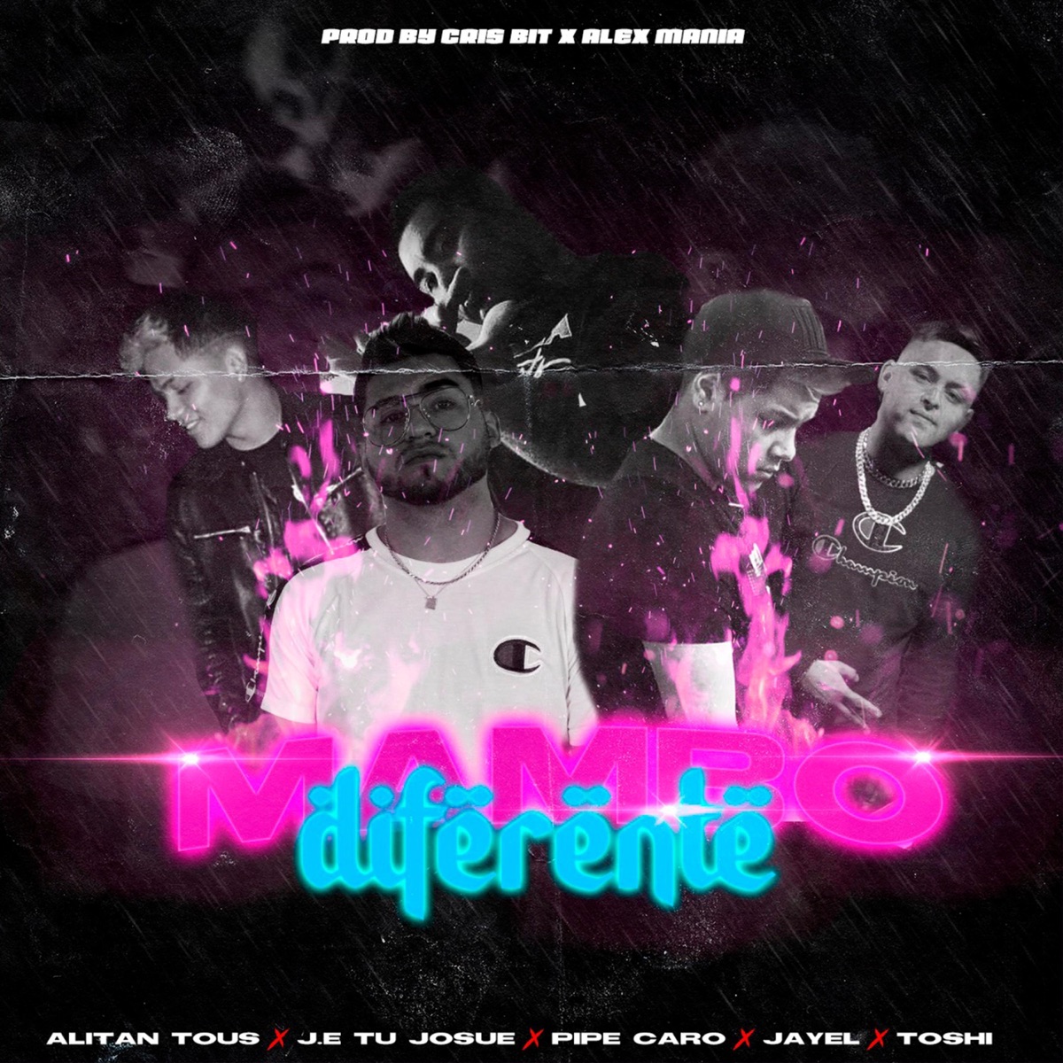 Mambo Diferente (feat. Alitan Touss, Pipe Caro, Jayel & Toshi) - Single by J.E Tu Josue album cover