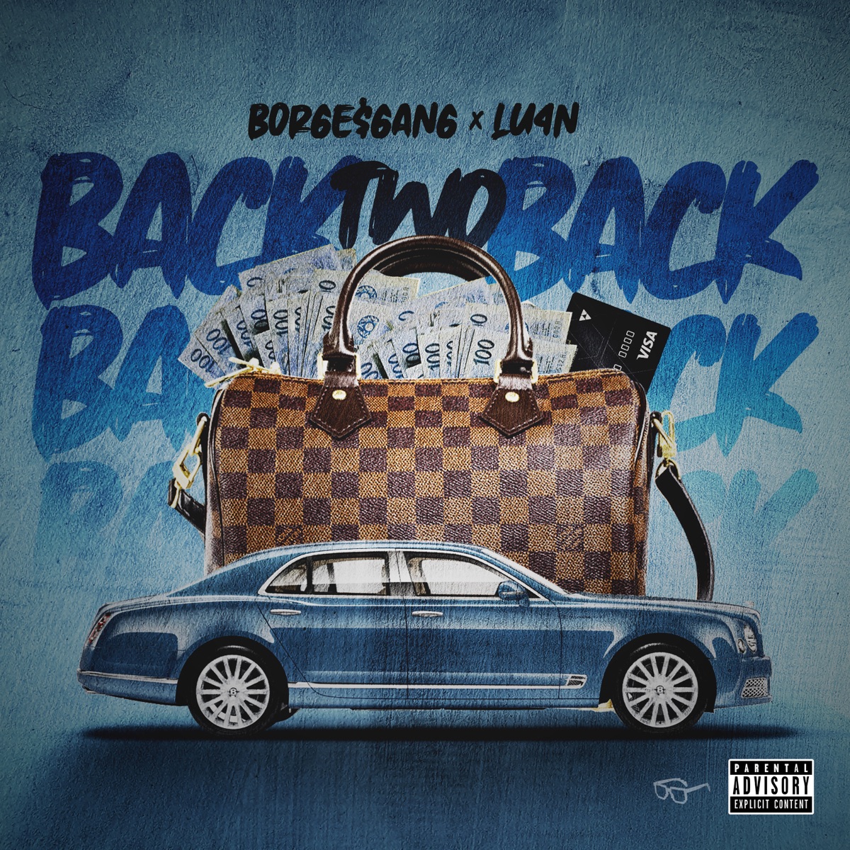 Backtwoback - Single by Borge & Lu4n album cover