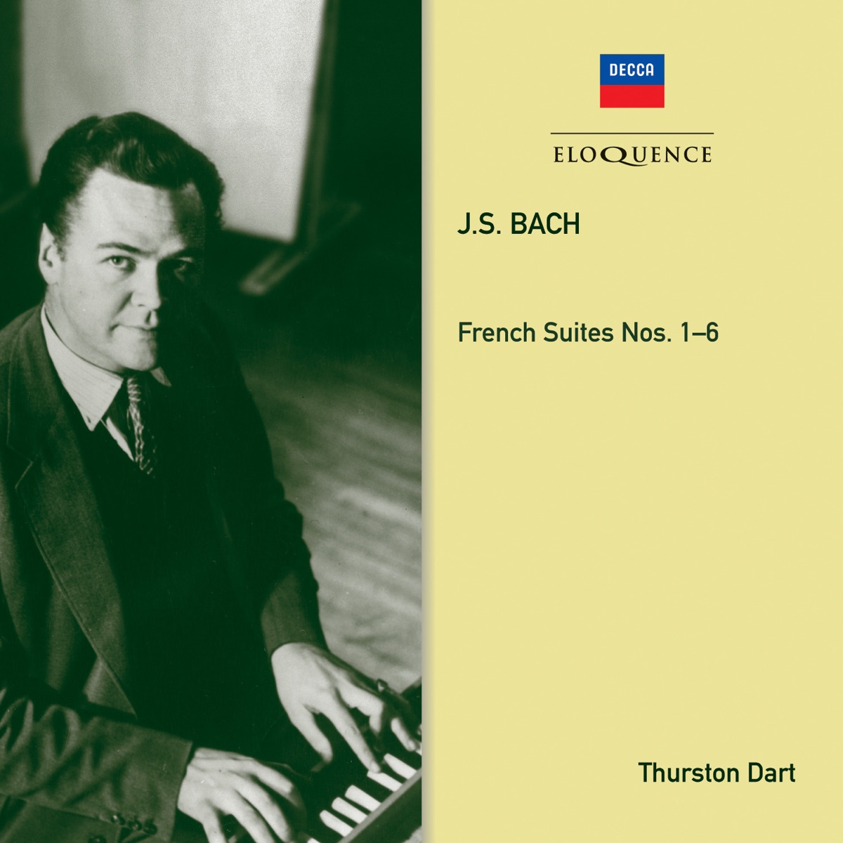 Bach: French Suites by Thurston Dart album cover