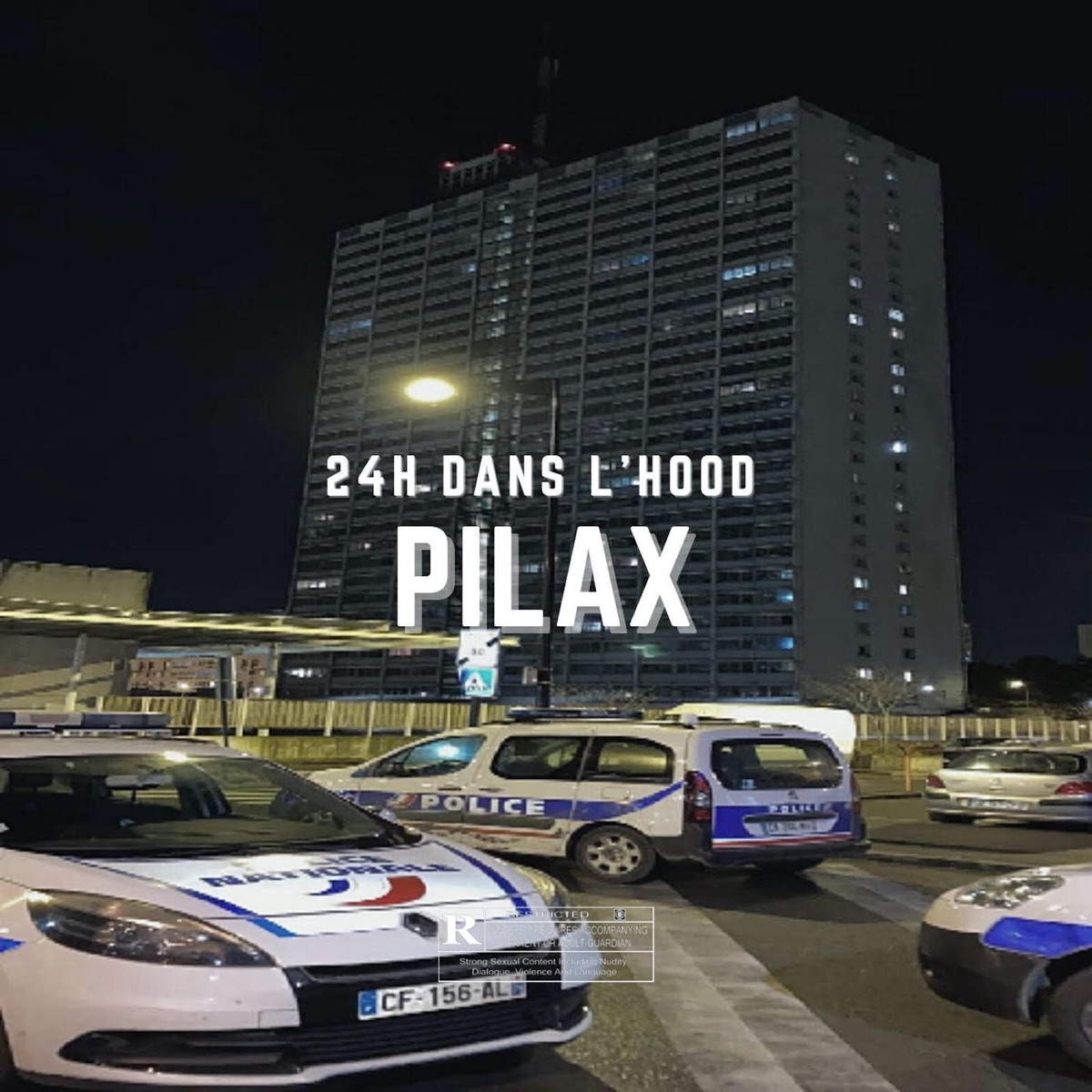 24h Dans L'Hood - Single by Pilax album cover