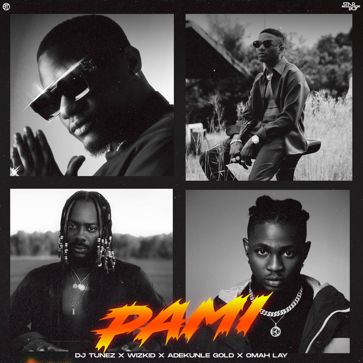 PAMI (feat. Wizkid, Adekunle Gold & Omah Lay) - Single by DJ Tunez album cover