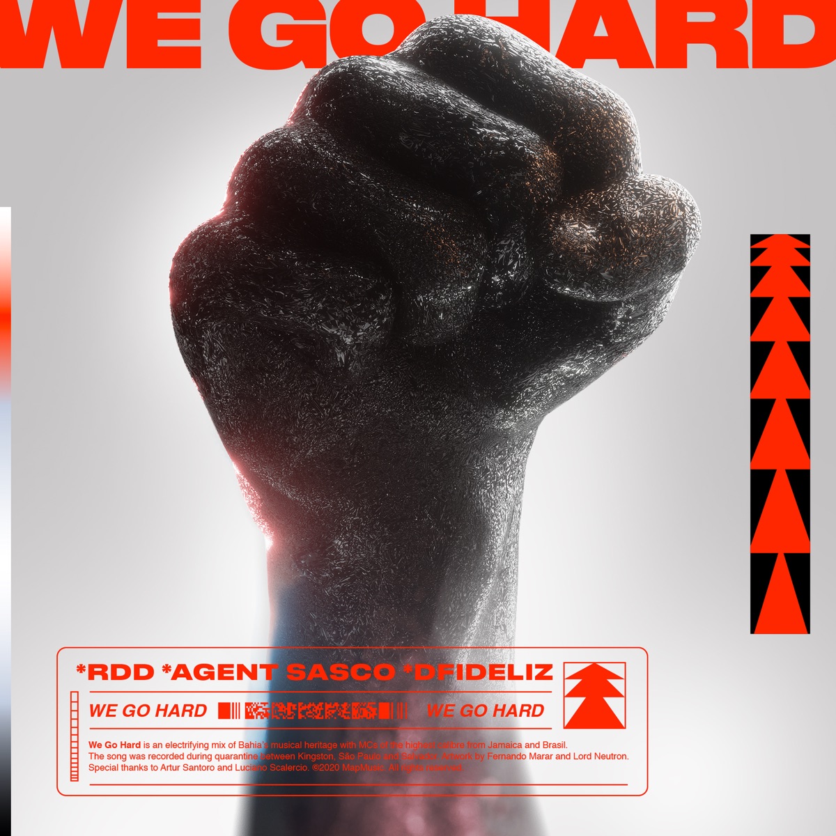 We Go Hard - Single by RDD, Agent Sasco (Assassin) & Dfideliz album cover