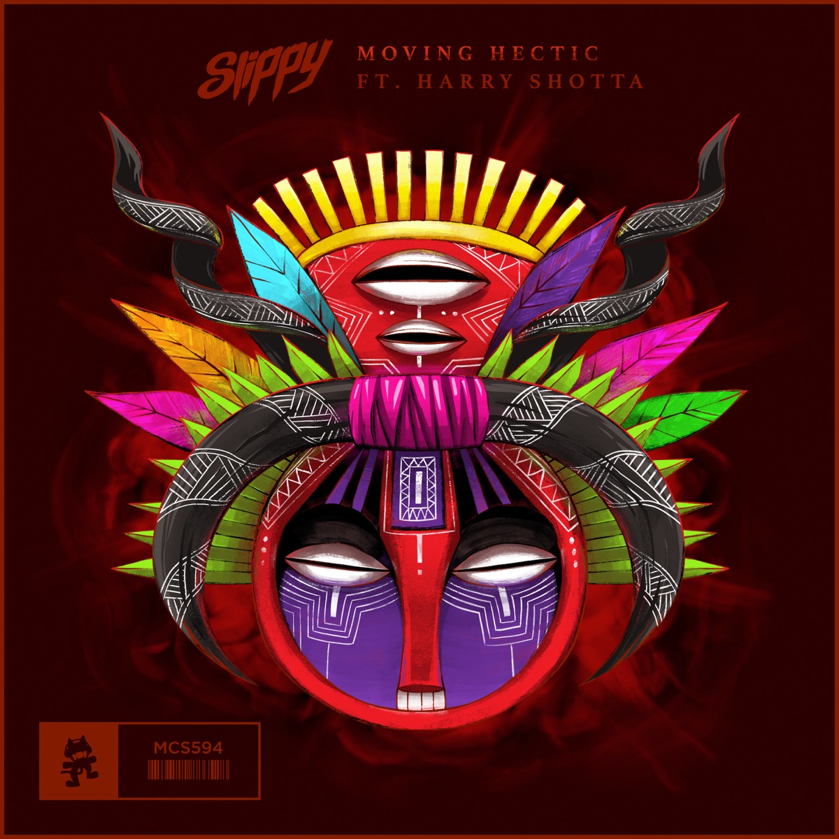 Moving Hectic (feat. Harry Shotta) - Single by Slippy album cover