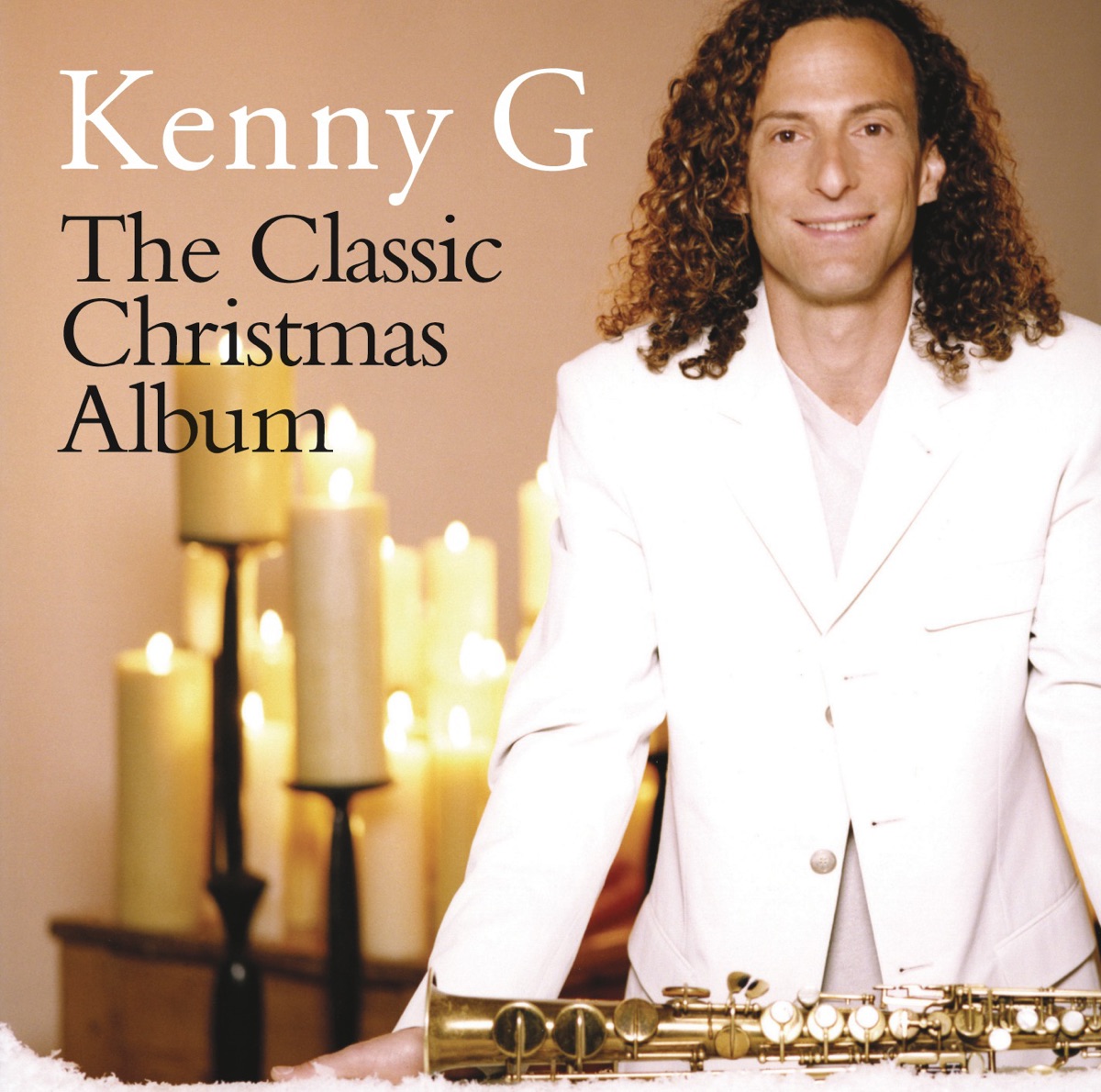 The Classic Christmas Album by Kenny G album cover