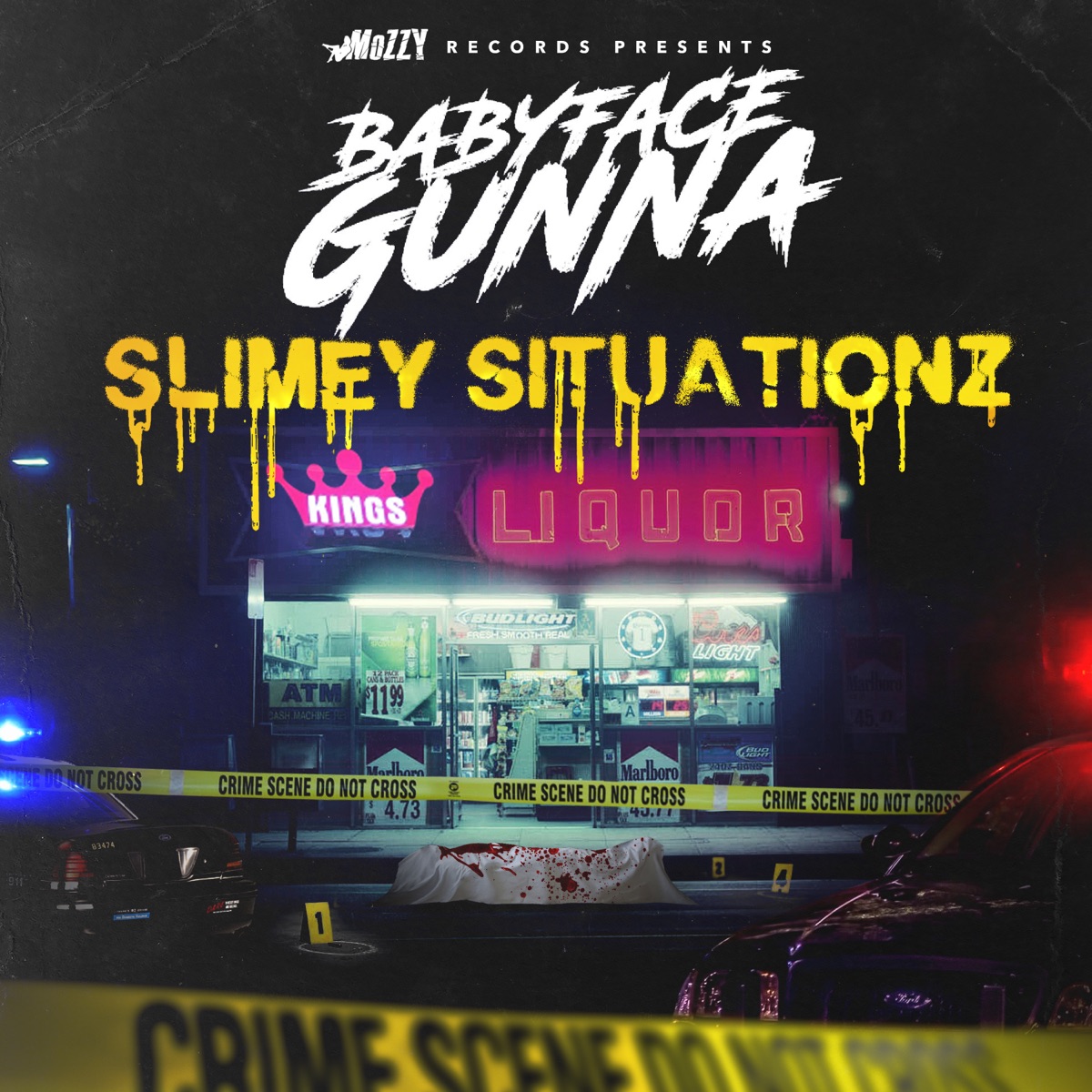 Slimy Situationz (feat. Mozzy) - Single by BabyFace Gunna album cover artwork