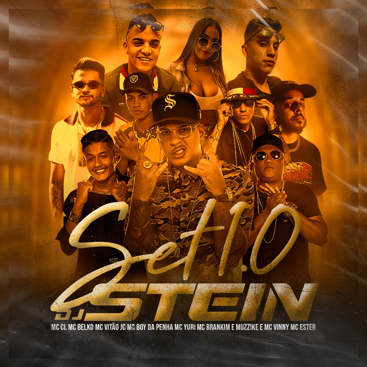 Set 1.0 Dj Stein - Single by MC CL, MC Belko, MC Vitão JC, MC Boy da Penha, MC Yuri, Mc Brankim, Muzzike, MC Vinny, Mc Ester & DJ Stein album cover