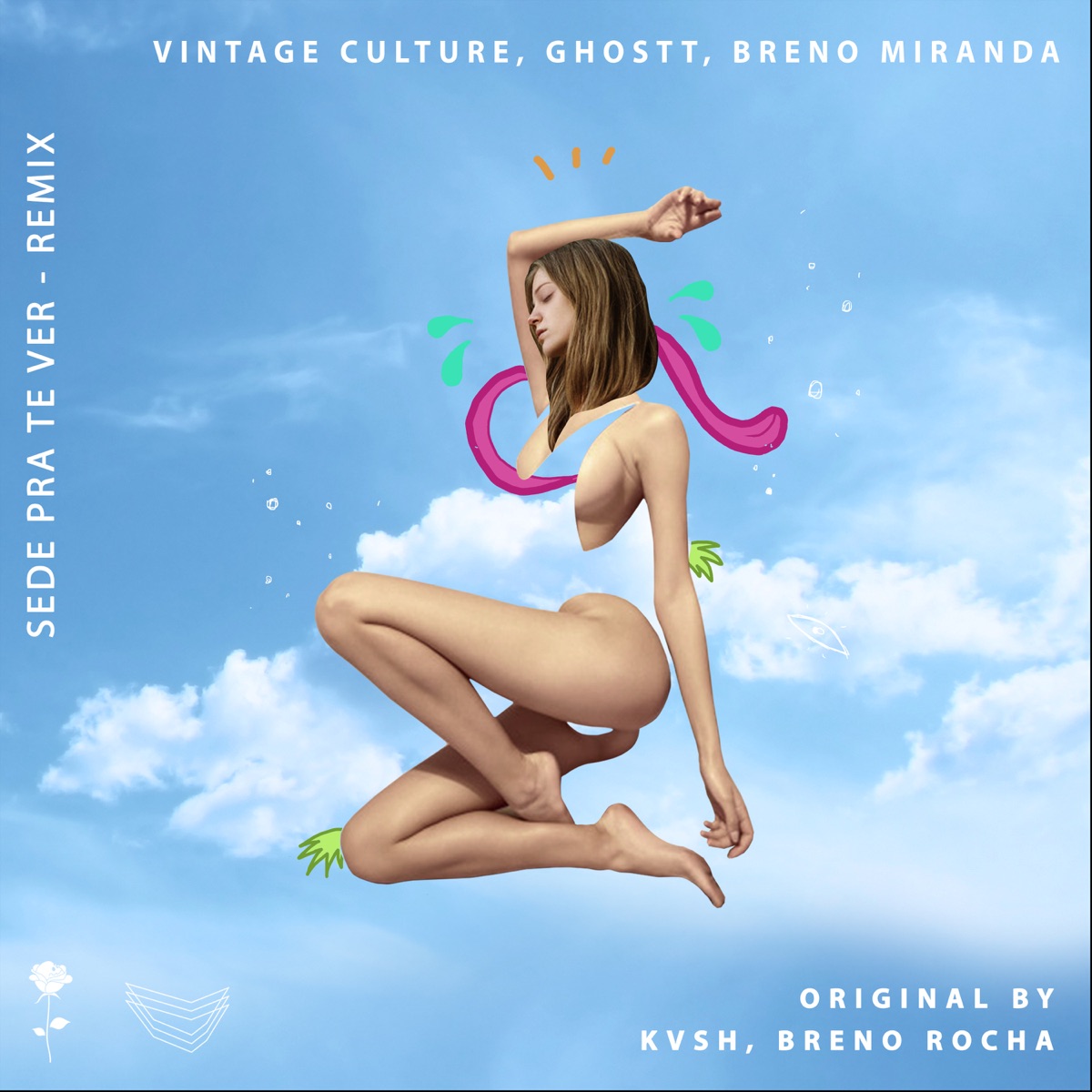 Sede Pra Te Ver (Vintage Culture & Ghostt Remix) - Single [feat. KVSH & Breno Rocha] - Single by Vintage Culture, Ghostt & Breno Miranda album cover
