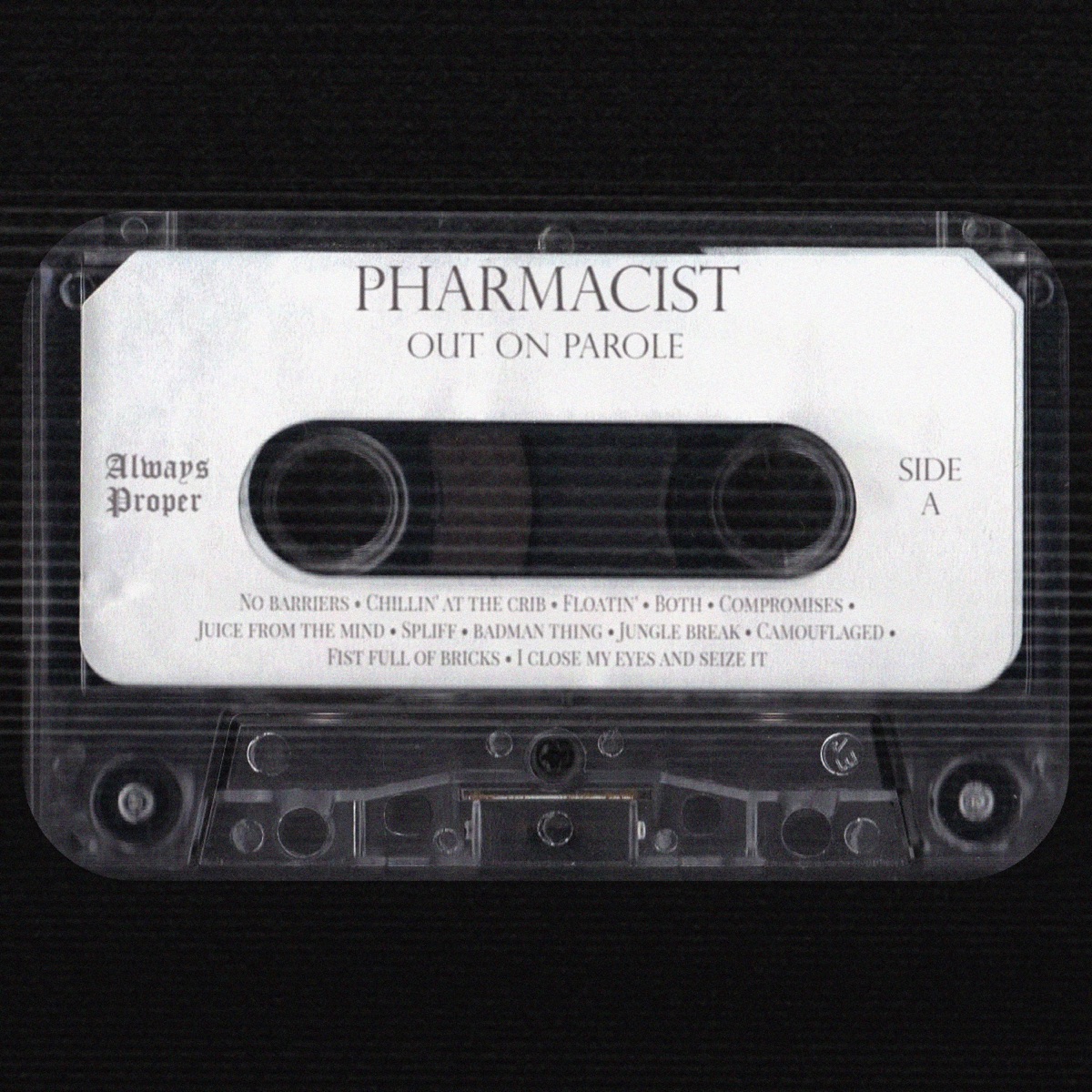 Out On Parole by Pharmacist album cover