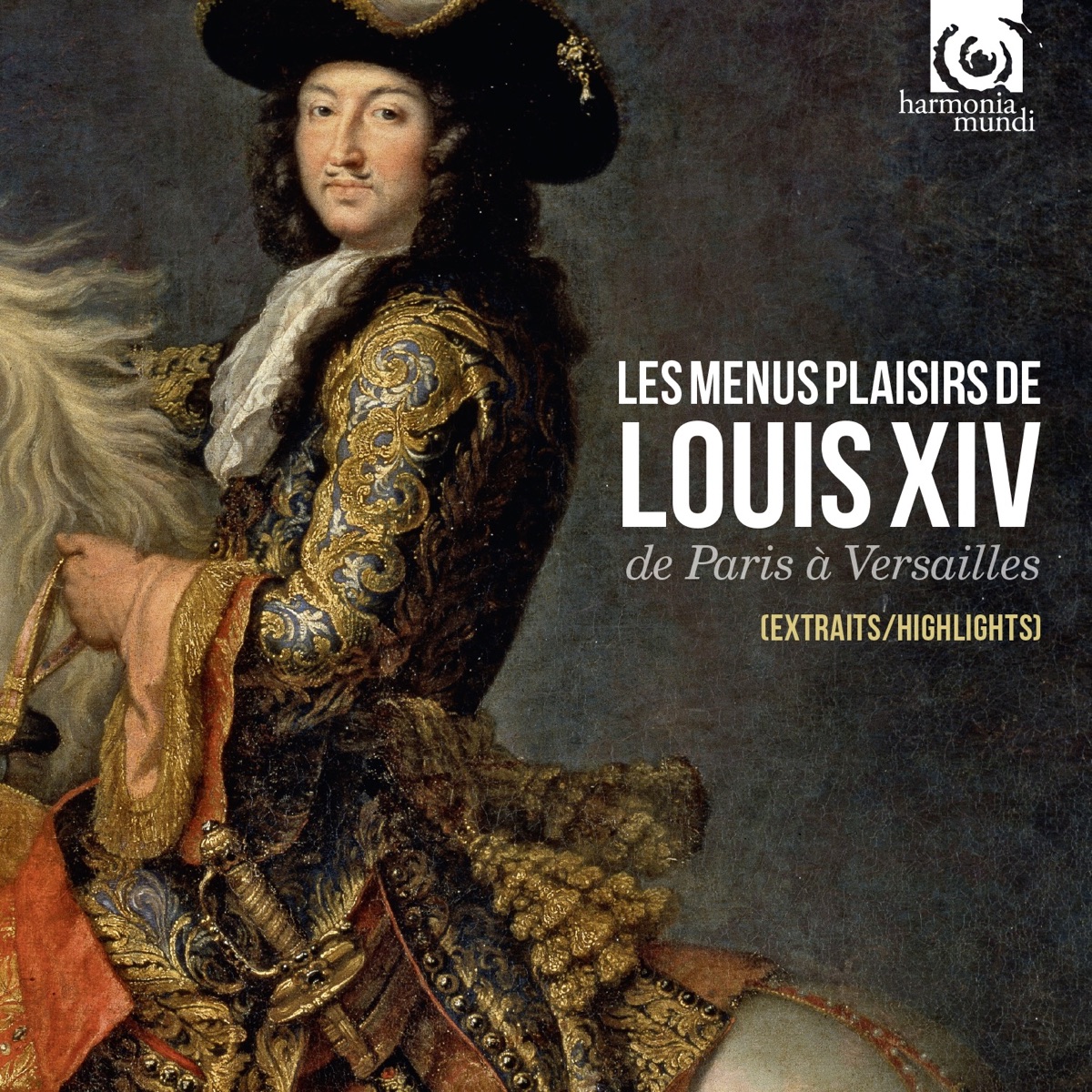 Louis XIV by Les Arts Florissants, Ensemble Correspondances, William Christie & Sébastien Daucé album cover