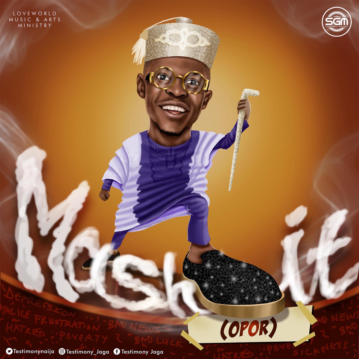Mash It - Single by Testimony Jaga album cover