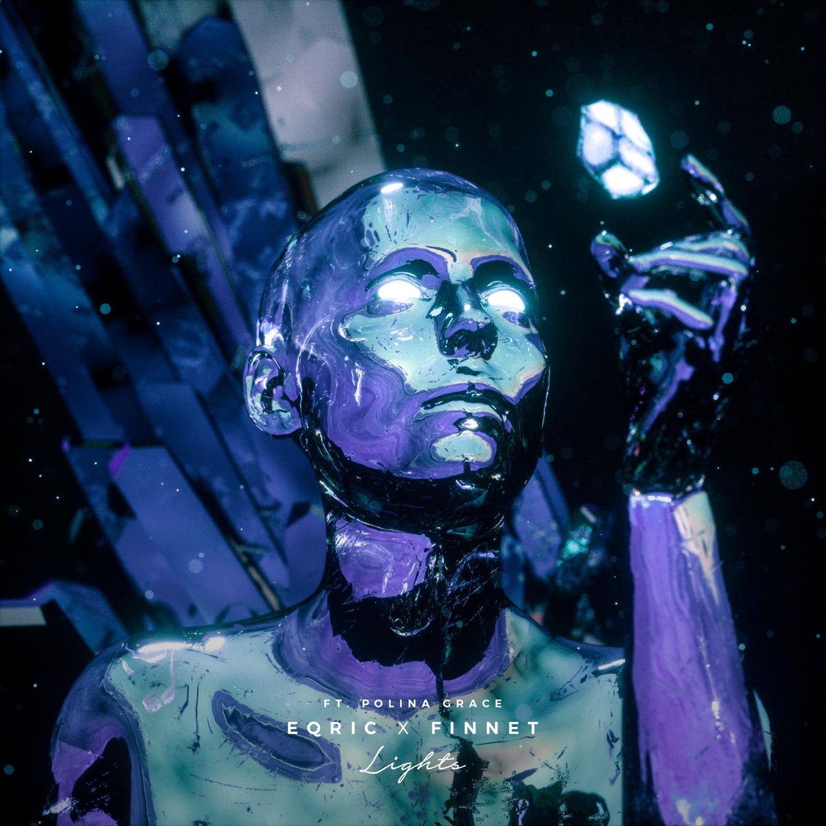 Lights (feat. Polina Grace) - Single by EQRIC & Finnet album cover
