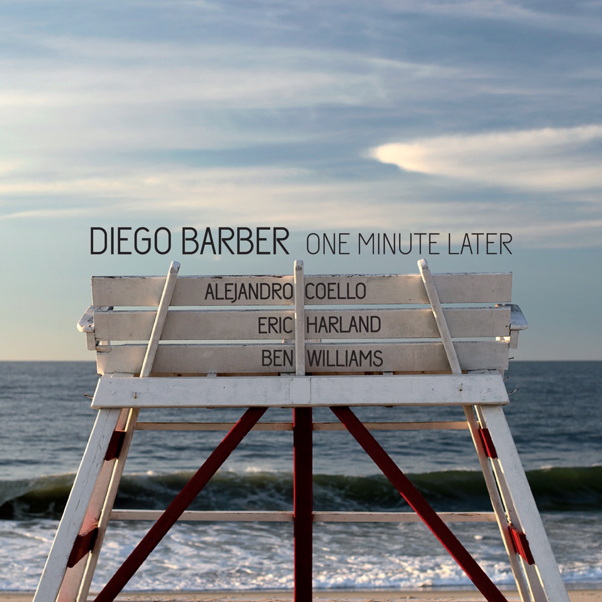 One Minute Later by Diego Barber album cover