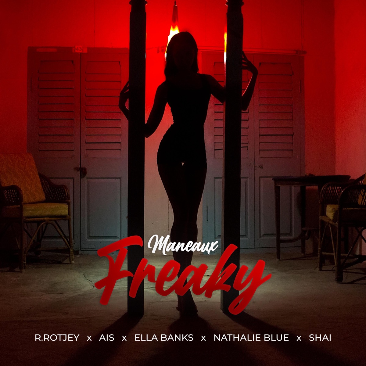 Freaky (feat. Ais, Nathalie Blue & Shai) - Single by Maneaux, R.Rotjey & Ella Banks album cover