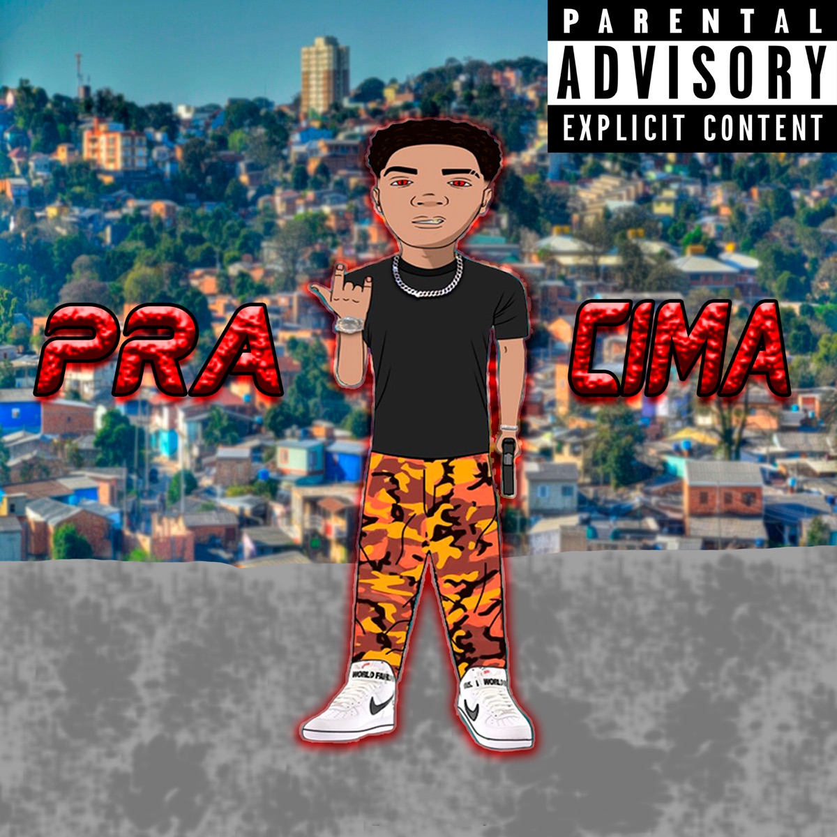 Pra Cima - Single by Lohan F.G album cover