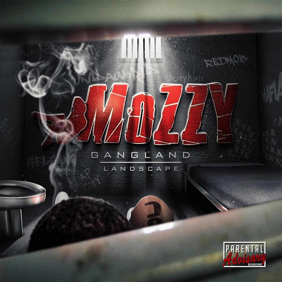 Gangland Landscape by Mozzy album cover artwork
