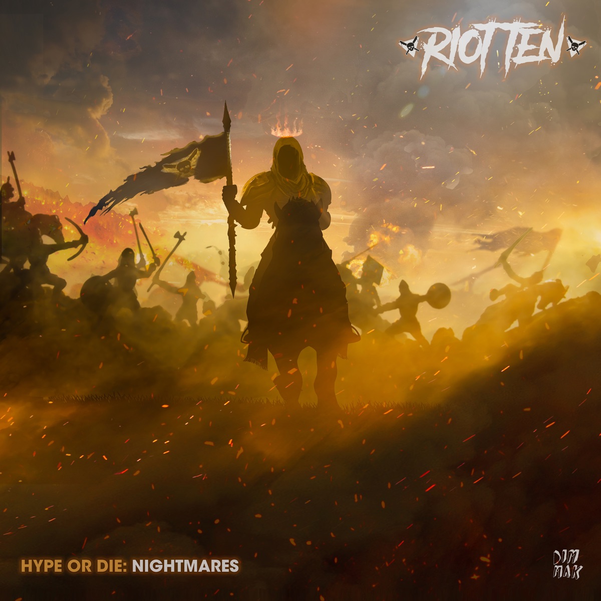 Hype Or Die: Nightmares by Riot Ten album cover