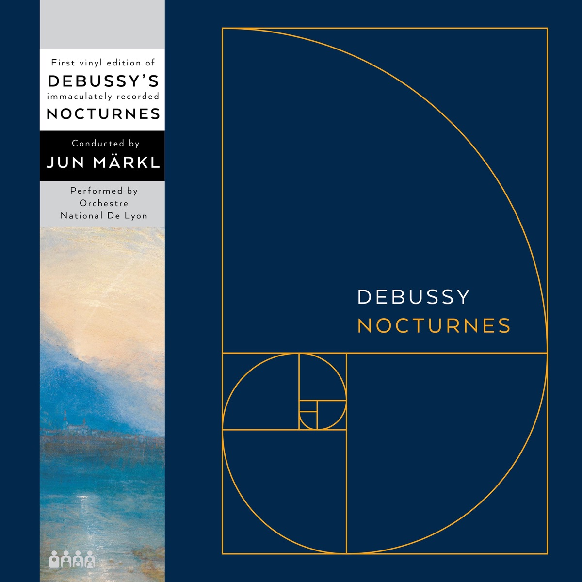 Nocturnes - EP by Claude Debussy, Jun Märkl & Orchestre National de Lyon album cover