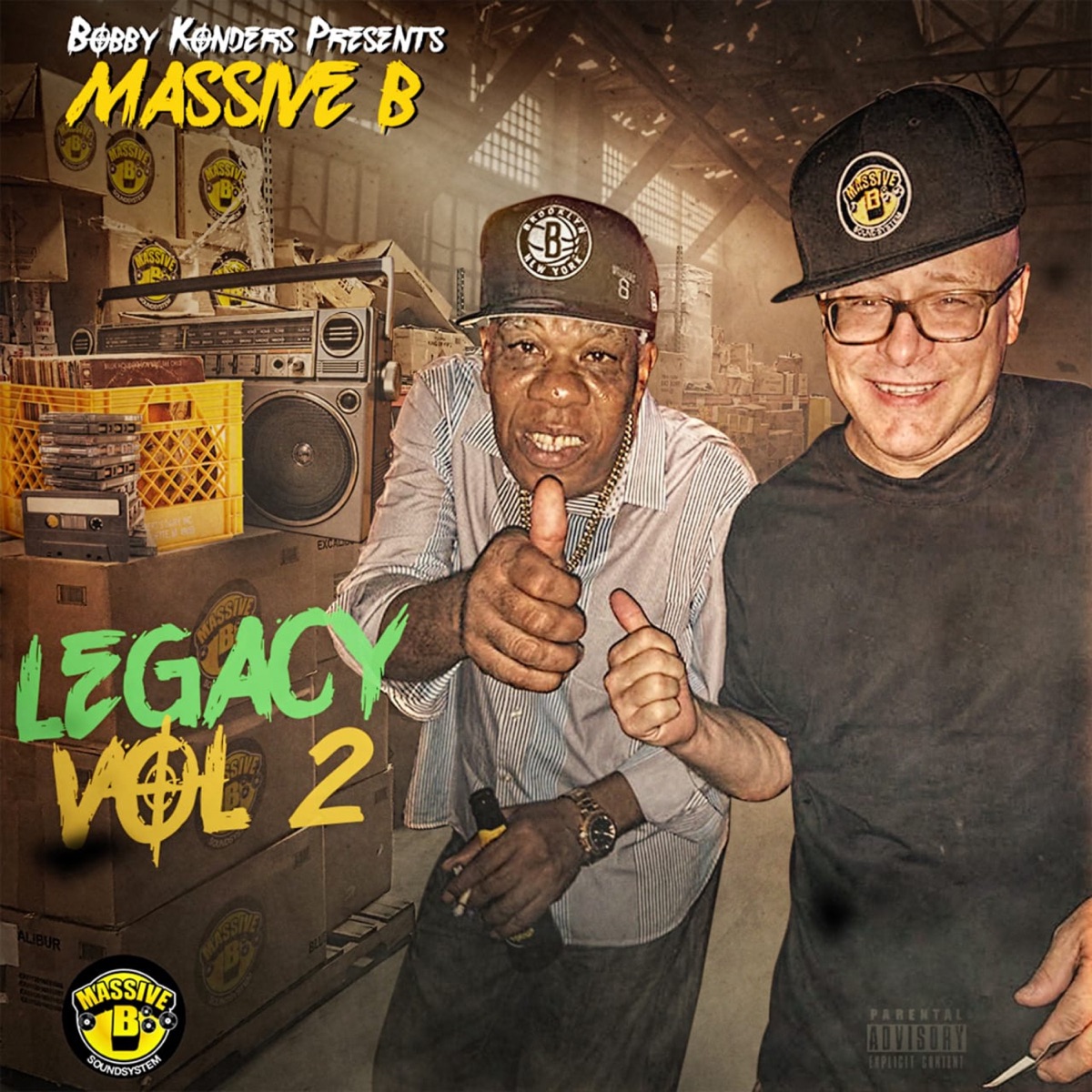 Legacy, Vol. 2 by Massive B album cover