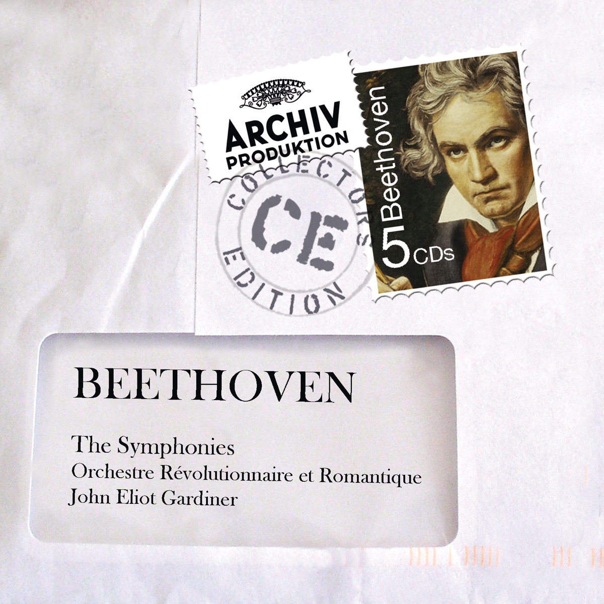 Beethoven: The 9 Symphonies by Orchestre Révolutionnaire et Romantique & John Eliot Gardiner album cover