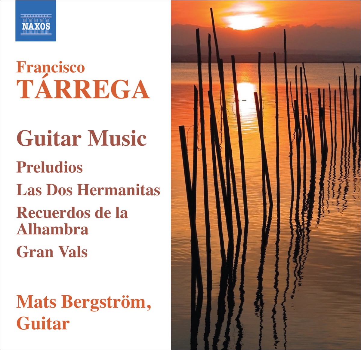 Tarrega, F.: Guitar Music by Mats Bergström album cover