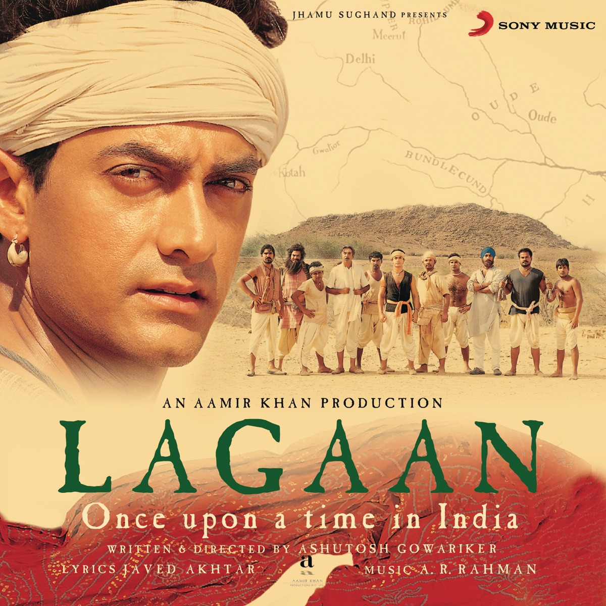 Lagaan (Original Motion Picture Soundtrack) by A.R. Rahman album cover