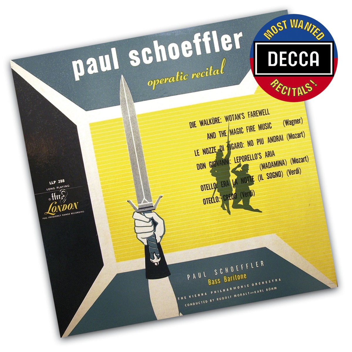 Paul Schoeffler Operatic Recital by Paul Schöffler, Vienna Philharmonic, Karl Böhm & Rudolf Moralt album cover