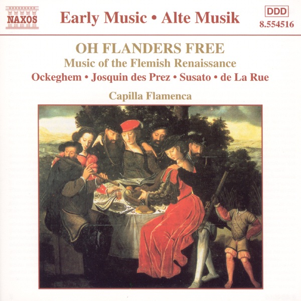 Oh Flanders Free: Flemish Renaissance Music by Josquin Des Prez album cover