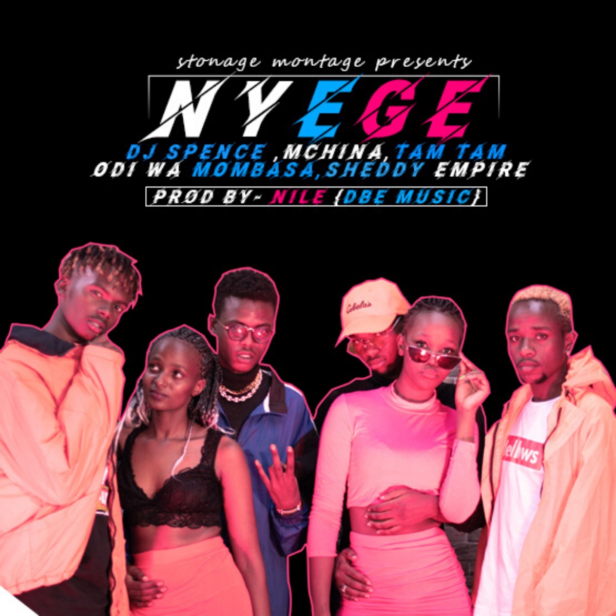 Nyege (feat. Tam-Tam, Mchina, Sheddy Empire, Mr Zoza & ODI WA MOMBASA) - Single by DJ Spence & Tam-Tam album cover