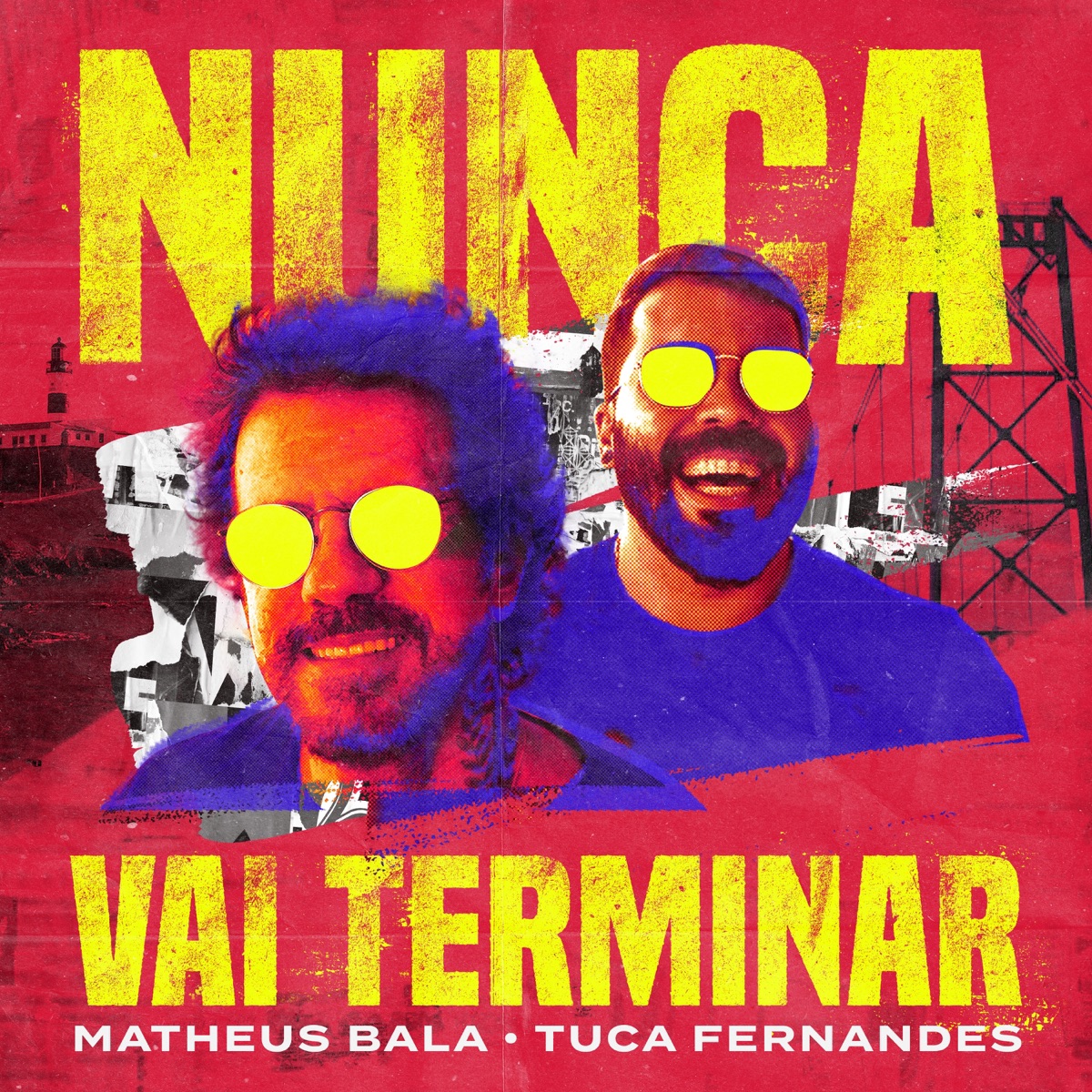 Nunca Vai Terminar - Single by Matheus Bala & Tuca Fernandes album cover
