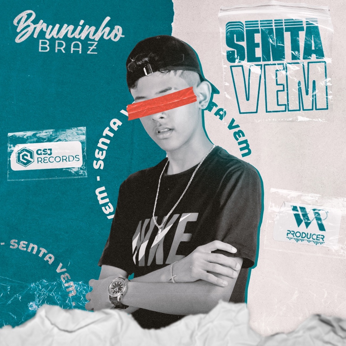 Senta Vem - Single by Bruninho Braz album cover