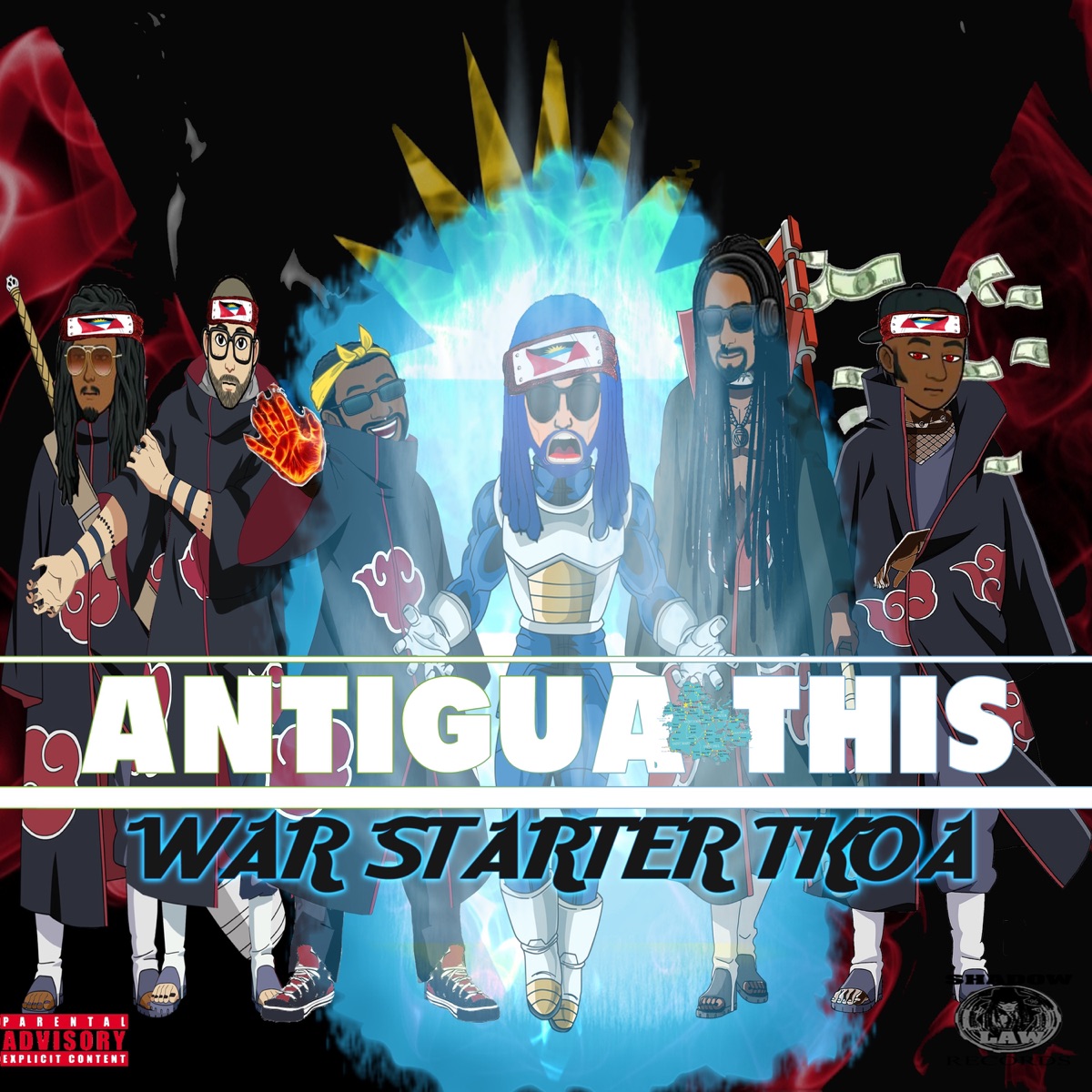 Antigua This (Remix) [feat. Pipa, Mac Truc, Drugs, Kory B & Shawn Sparks] - Single by War Starter TKOA, Pipa Lyrically Musically & Shadow Law Clique album cover