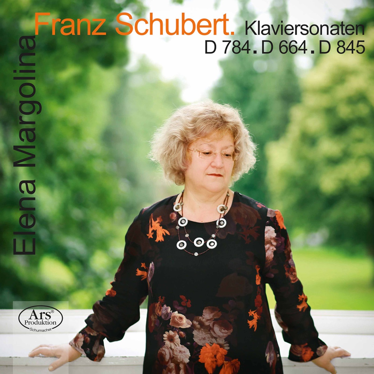 Schubert: Piano Sonatas, D. 784, 664 & 845 by Elena Margolina album cover