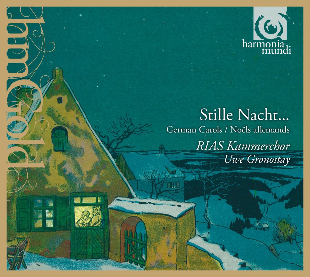 Stille Nacht...German Carols, Noëls Allemand by RIAS Kammerchor & Uwe Gronostay album cover