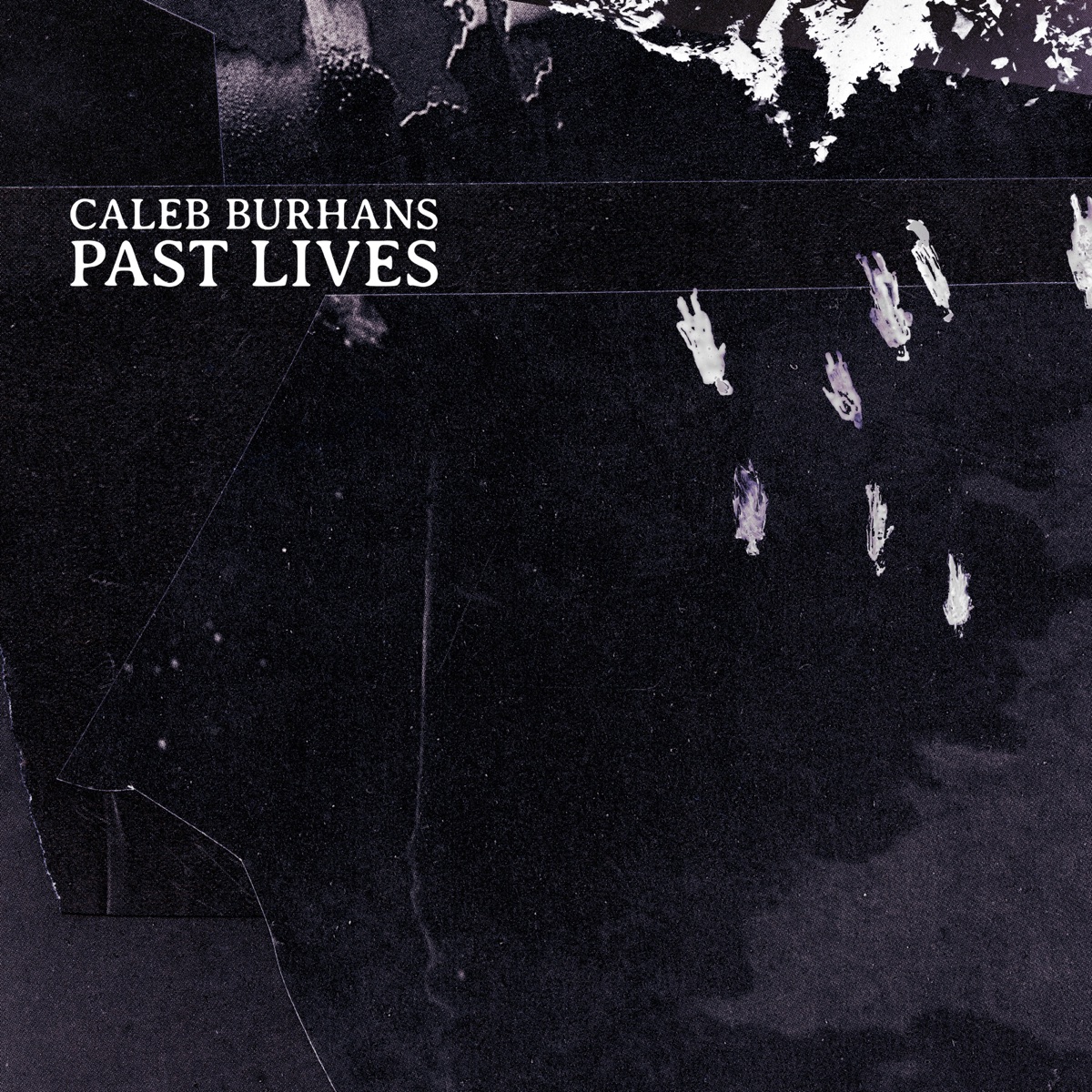 Caleb Burhans: Past Lives by Caleb Burhans, Duo Harpverk, JACK Quartet & Simon Jermyn album cover