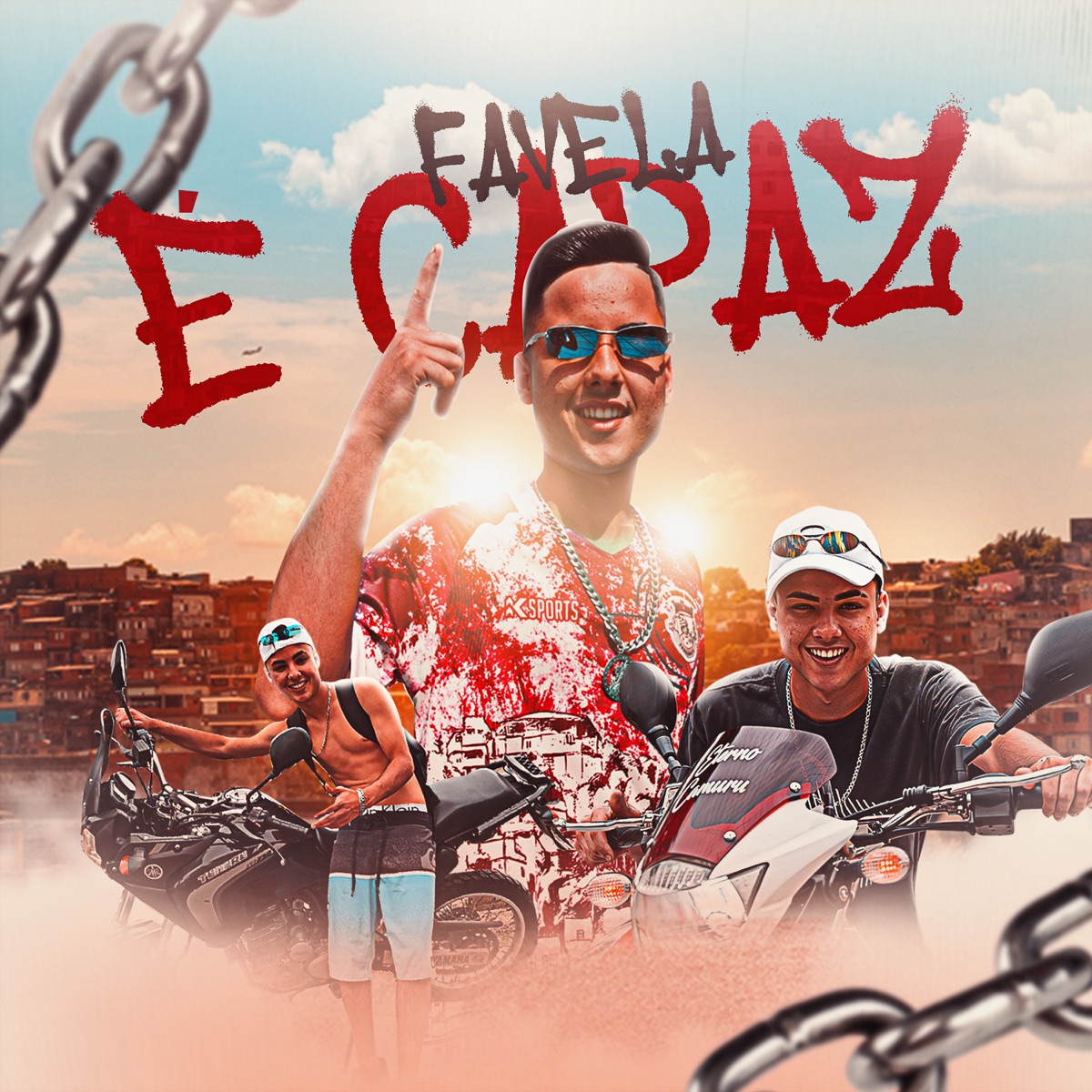 Favela É Capaz - Single by MC Vitor album cover