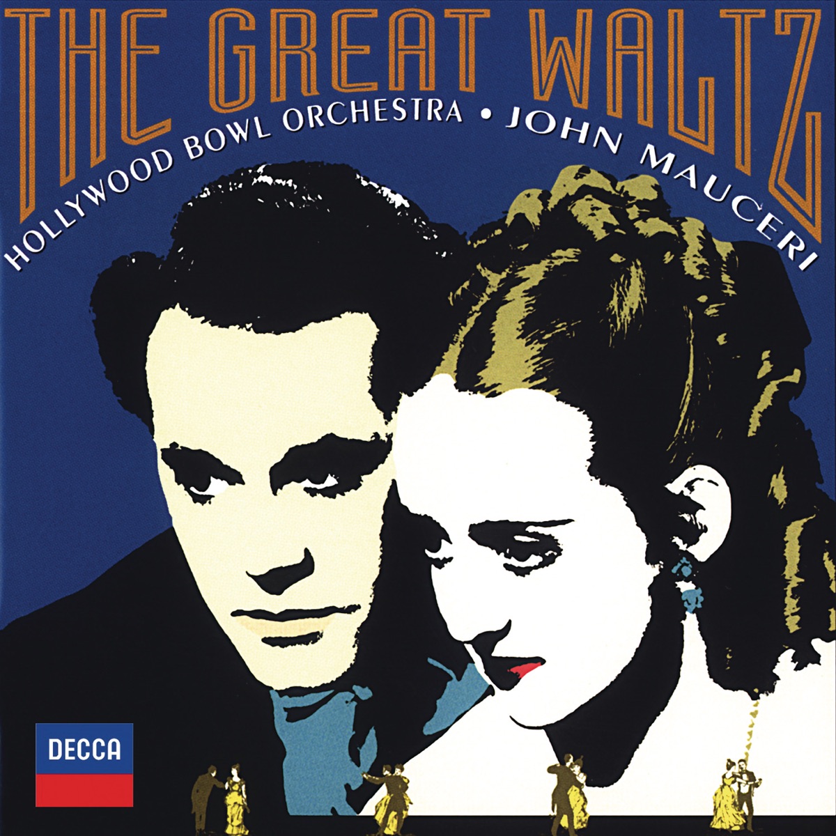 The Great Waltz by Hollywood Bowl Orchestra & John Mauceri album cover