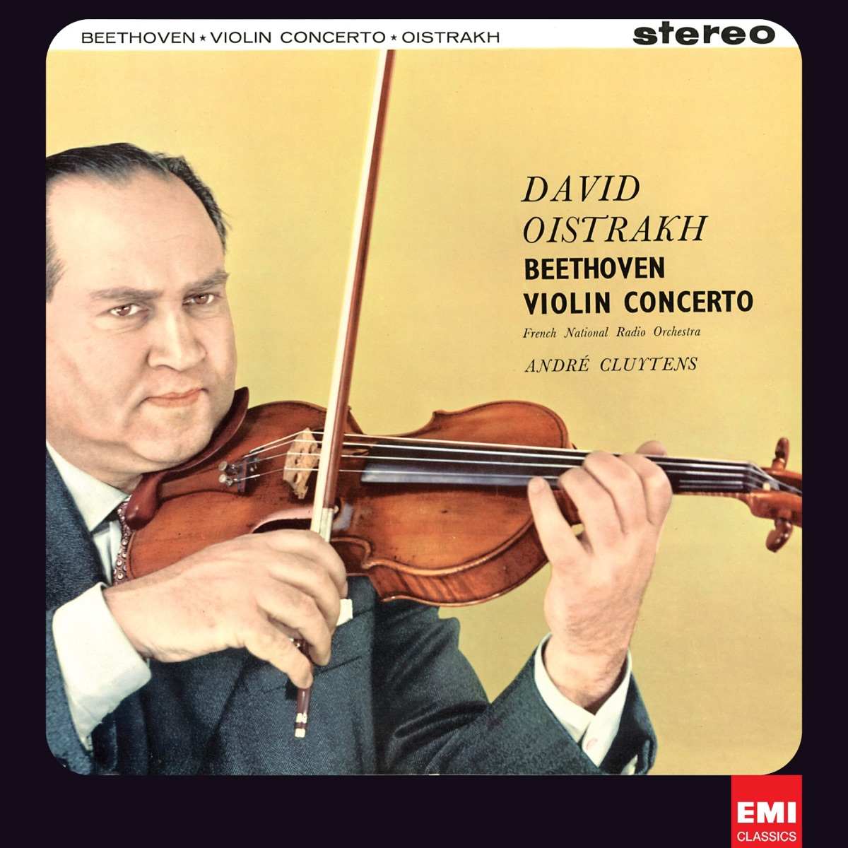 Beethoven: Violin Concerto by David Oistrakh & Orchestre National de France album cover
