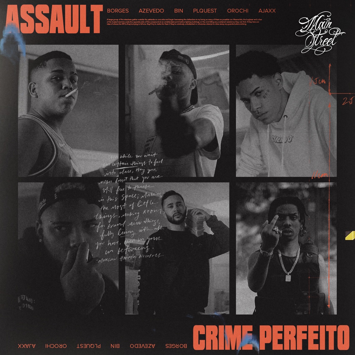 Assault (Crime Perfeito) [feat. Orochi, Borges & BIN] - Single by Azevedo & PL Quest album cover