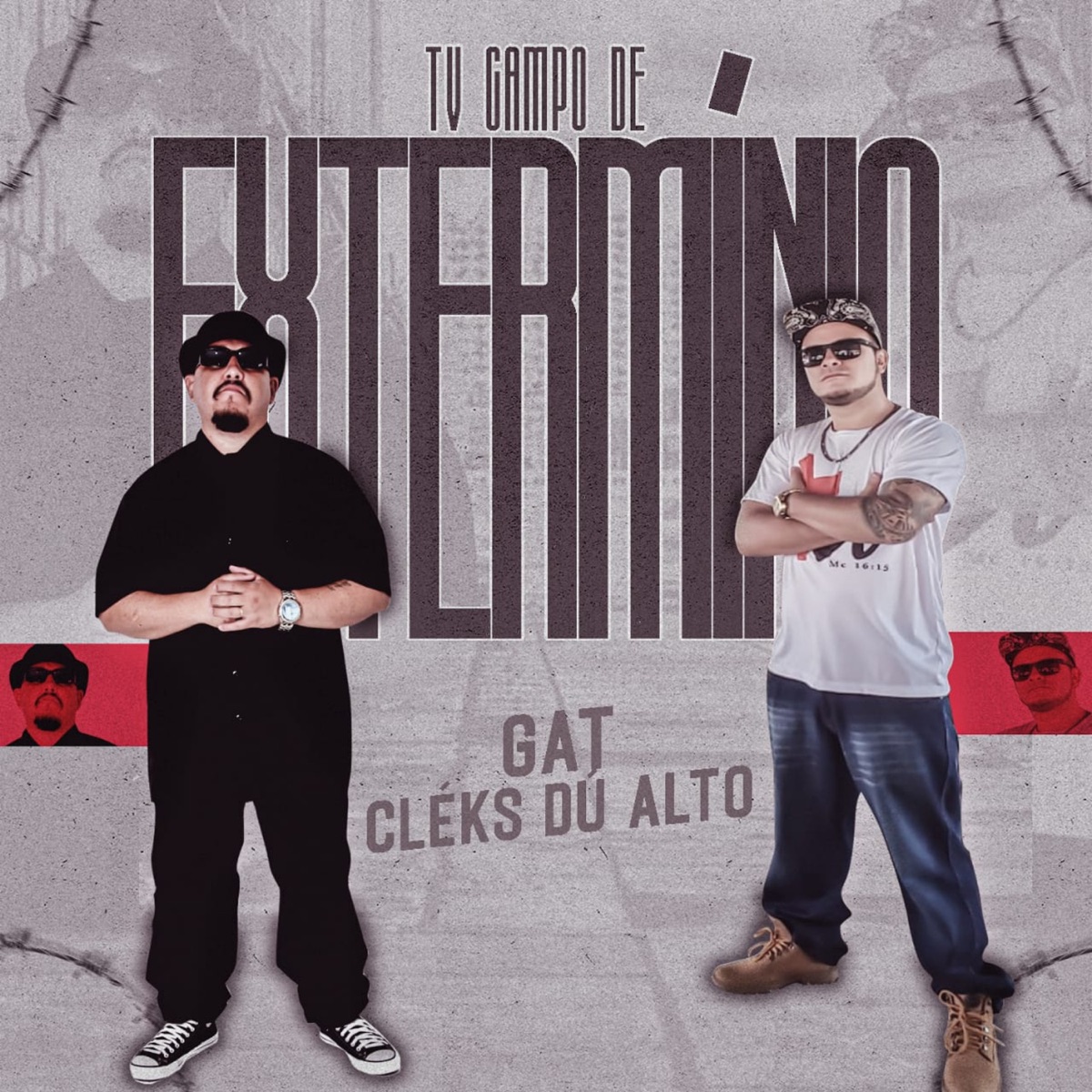 Tv Campo de Extermínio (feat. Cléks Dú Alto) - Single by GAT MC album cover