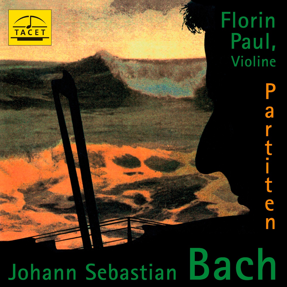 Bach: Violin Partitas Nos. 1-3 by Florin Paul album cover