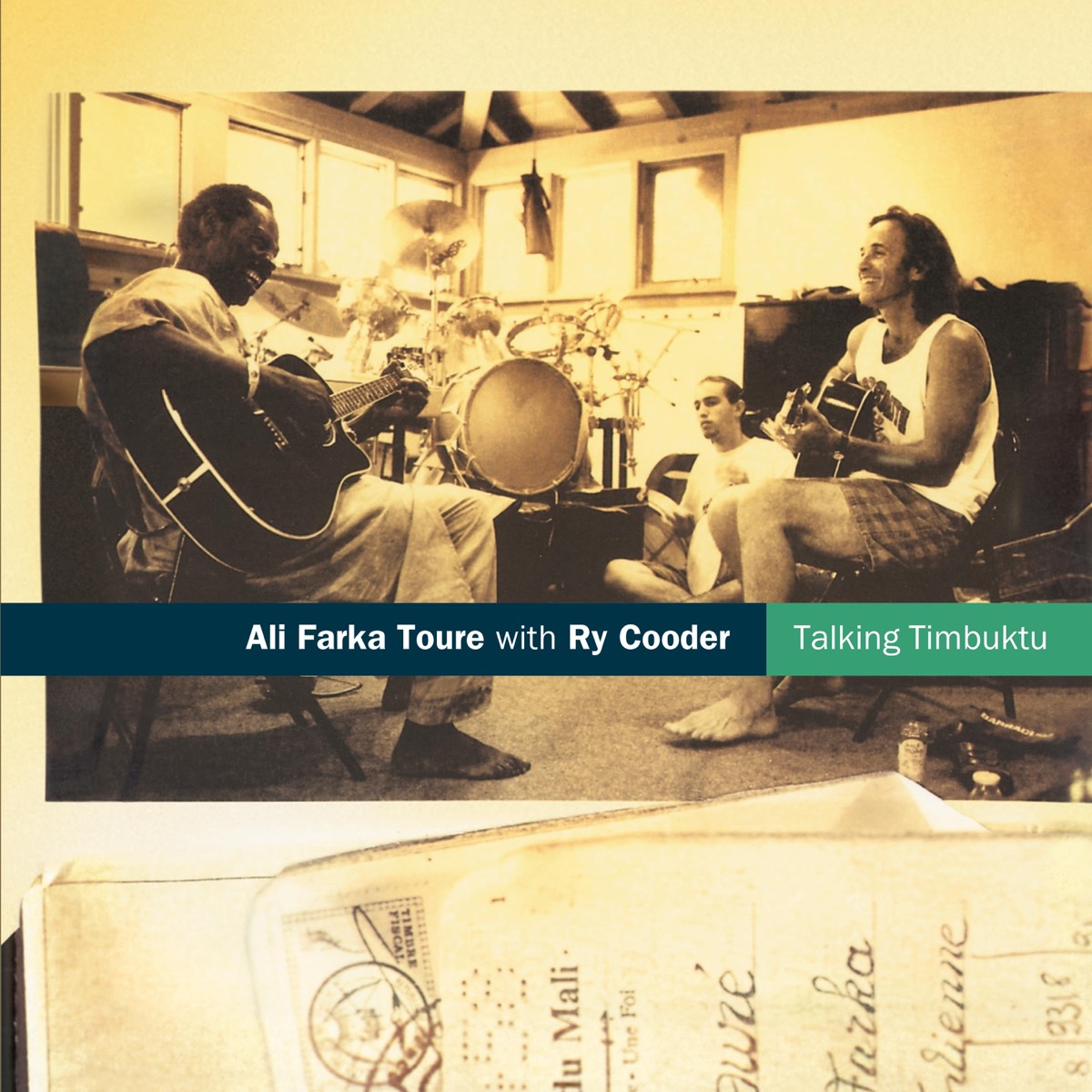 Talking Timbuktu (with Ry Cooder) by Ali Farka Touré album cover