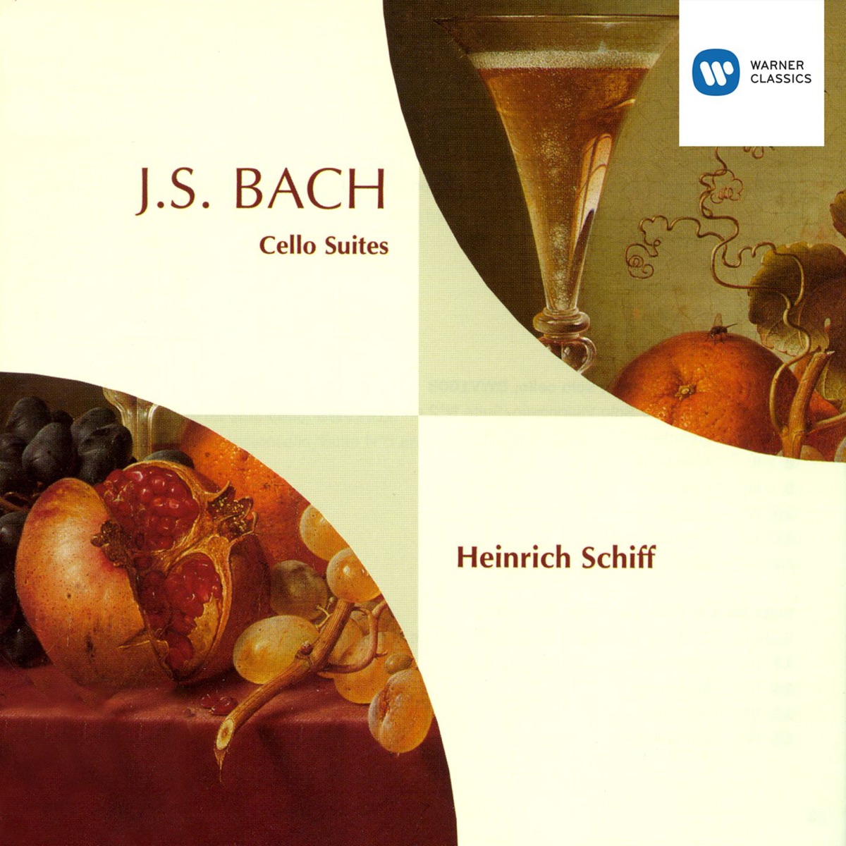 Bach: Cello Suites, BWV 1007 - 1012 by Heinrich Schiff album cover