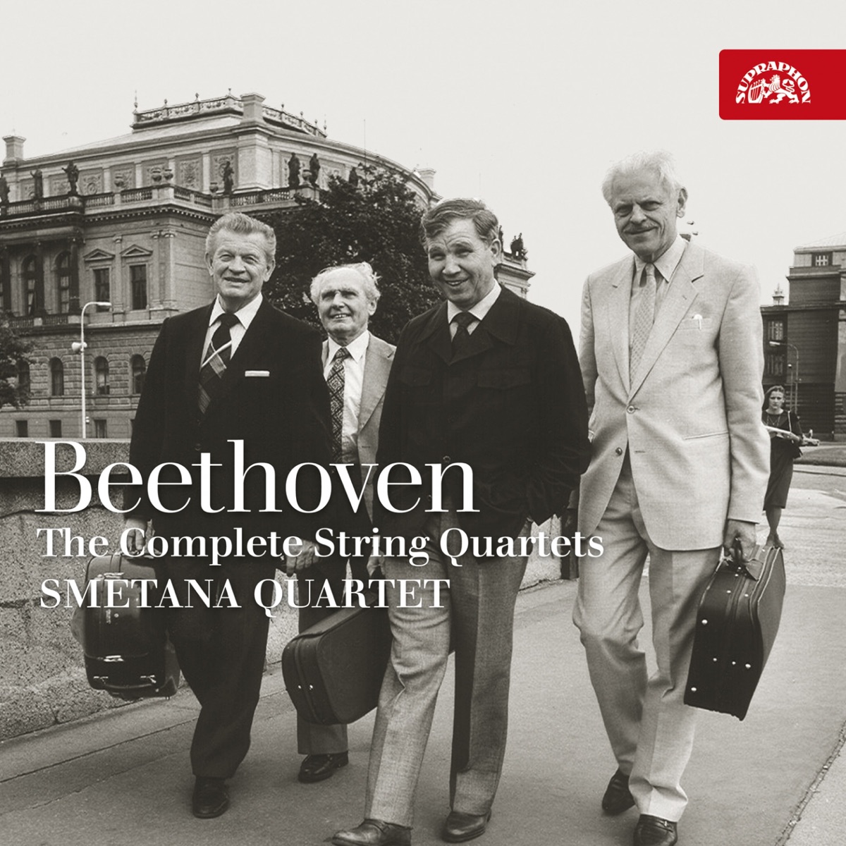 Beethoven: The Complete String Quartets by Smetana Quartet album cover