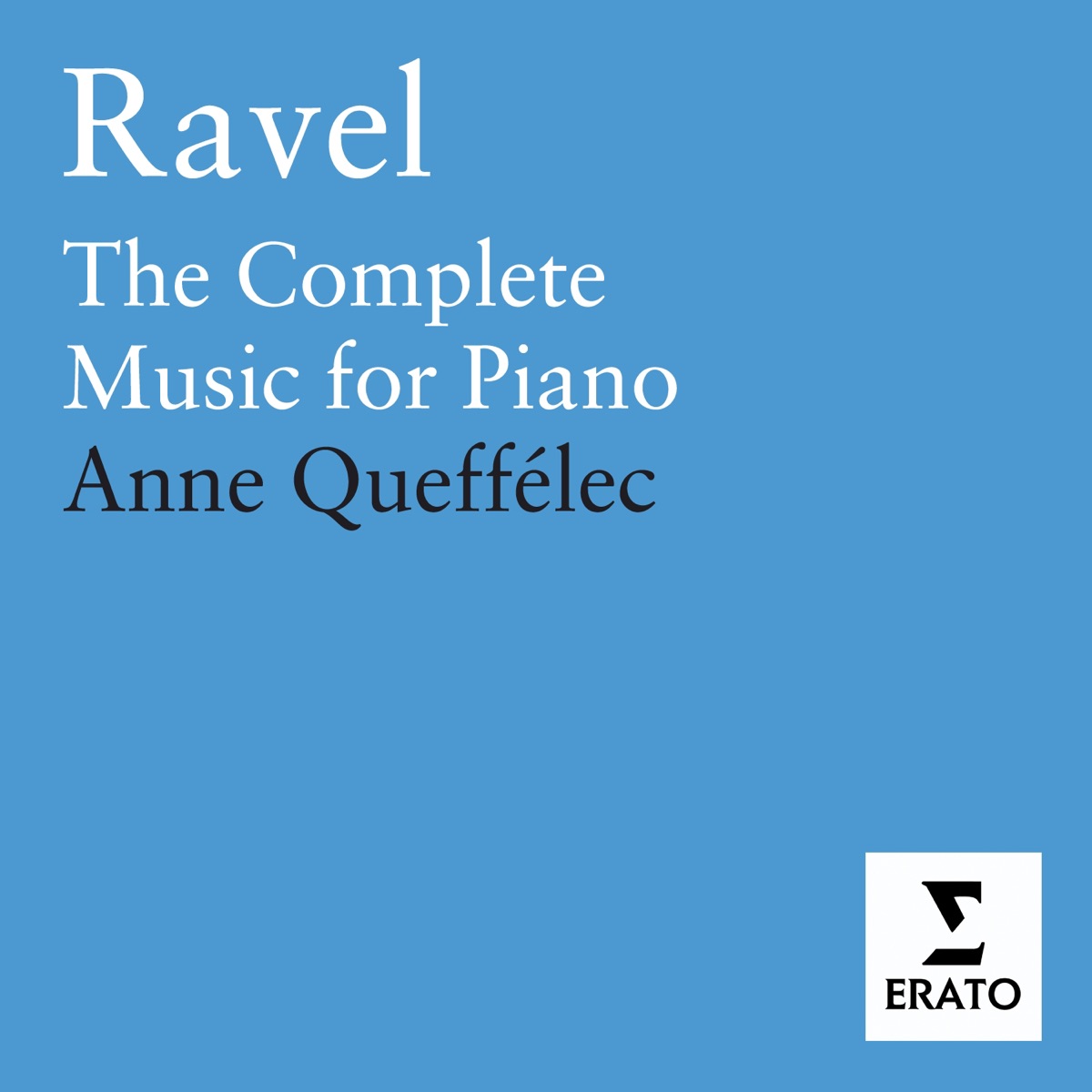 Ravel by Anne Queffelec album cover