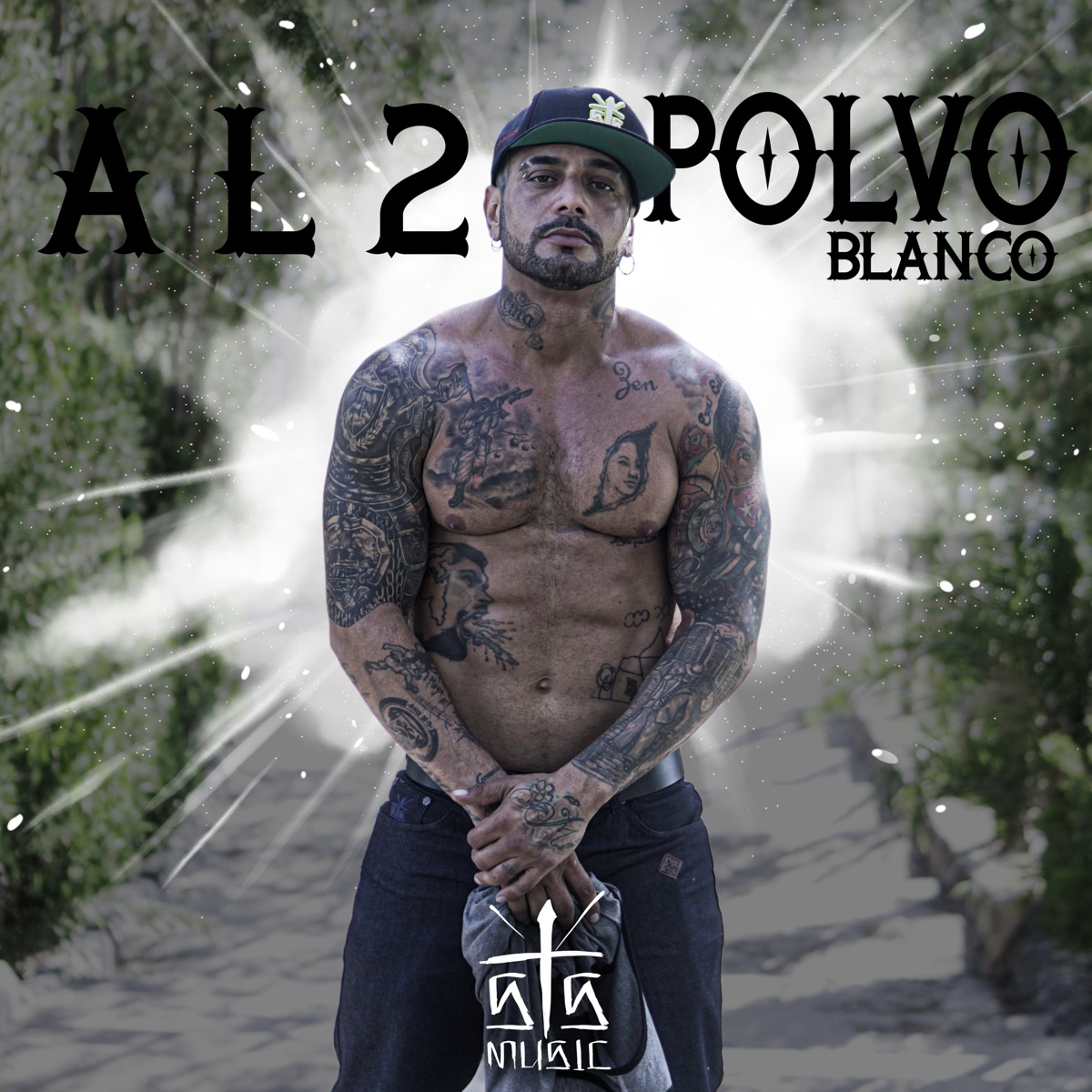 Polvo Blanco - Single by santa suerte & Al2 El Aldeano album cover