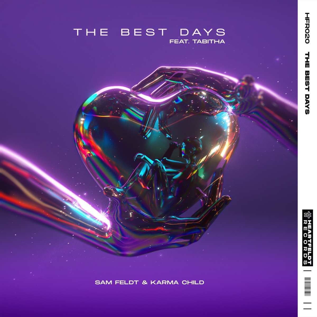 The Best Days (feat. Tabitha) - Single by Sam Feldt & Karma Child album cover